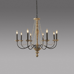 Люстра Roomers MD2095-8NCR-DRC