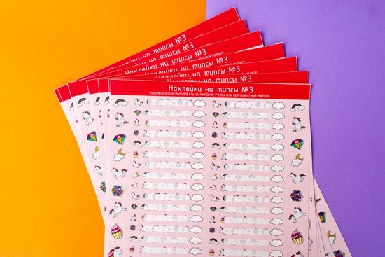 Наклейки на типсы №3