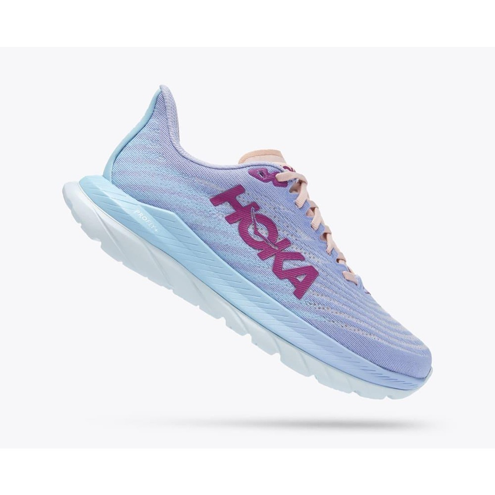 Кроссовки женские HOKA W MACH 5 Baby Lavender / Summer Song