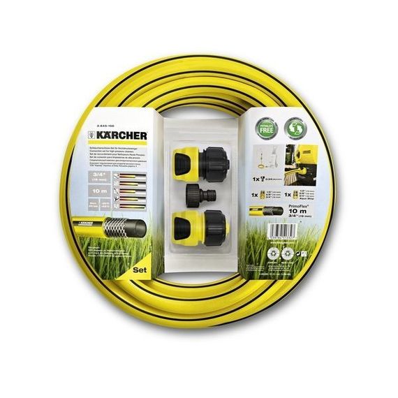 Шланг Karcher PrimoFlex 3/4&quot; 10м + 2 коннектора + штуцер для подключения моек
