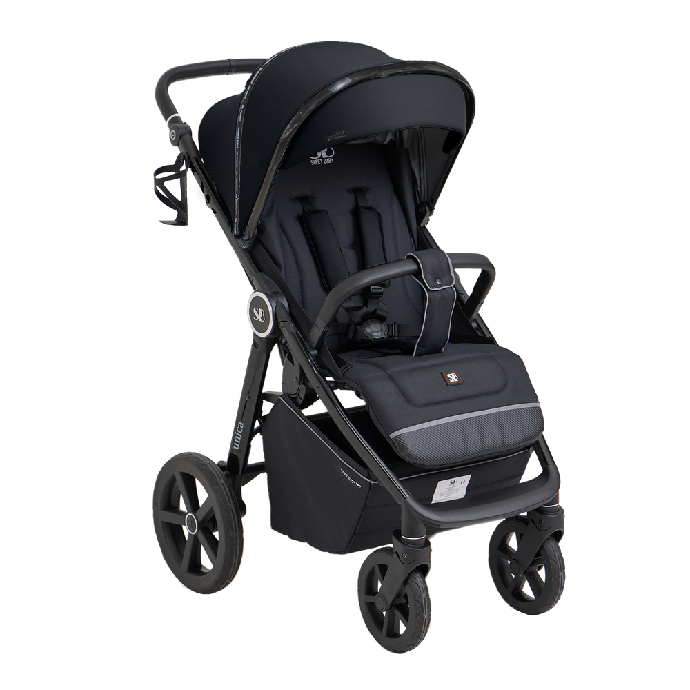 Прогулочная коляска Sweet Baby Unica Black