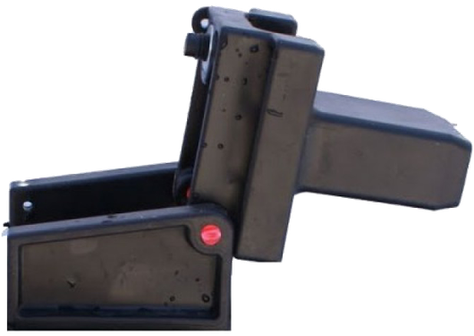 Муфта соединяющая базу и вертикальную направляющую