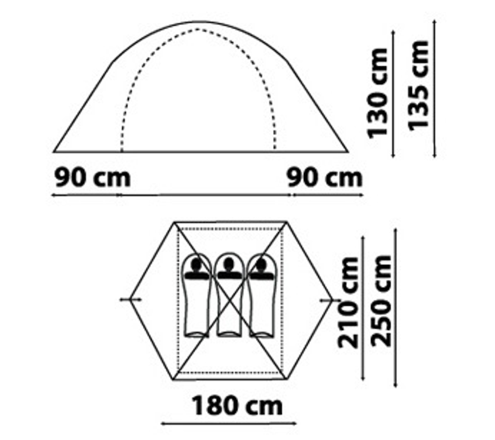 Палатка IMPALA 3