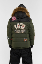 КУРТКА МУЖСКАЯ ПУХОВАЯ VIRUS BATZZILLA ARMY