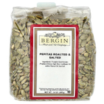Bergin Fruit and Nut Company, обжаренные соленые тыквенные семечки, 397 г (14 унций)