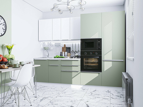 Фьюжн-07 Silky White/Silky Mint