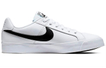 Nike Court Royale Ac casual and flexible to adapt to non-slip lightweight low-top sneakers for men and women with the same style of white and black