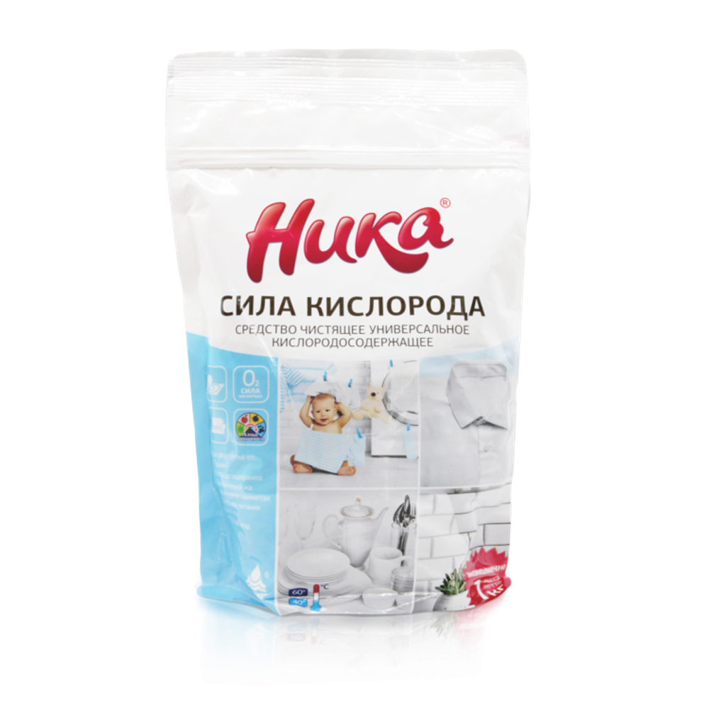 Ника - Сила кислорода, средство чистящее, 1 кг