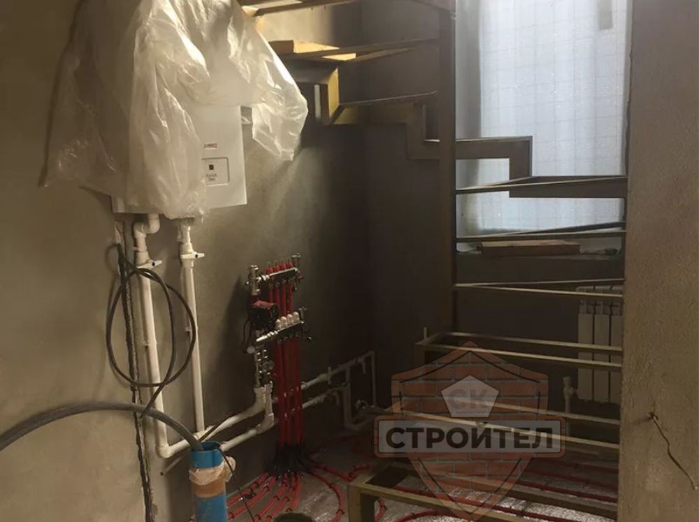 Строительство дома из кирпича 115 м2