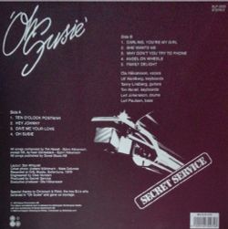 Secret Service - Oh Susie (LP, Album) Новая запечатанная виниловая пластинка + ПОДАРОК