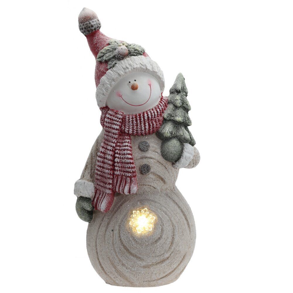 GAEM Фигурка декоративная "Снеговик" с подсветкой (АААх3, н/п), L24 W15 H53 см, 2в.