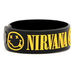 Браслет Nirvana надпись+лого