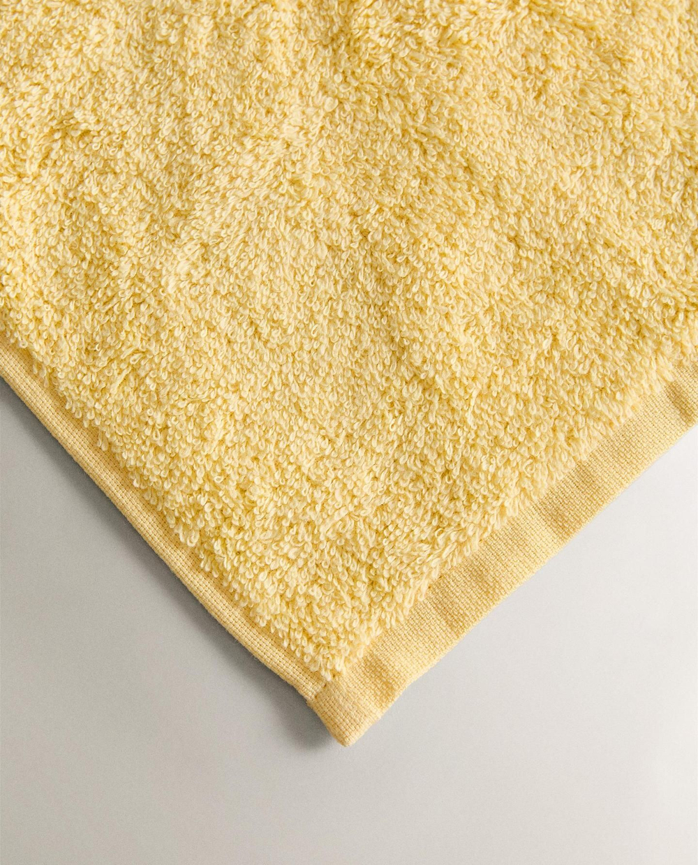 Zara Home - Набор хлопковых полотенец для рук (комплект из 3 предметов)), желтый, 30х30 см