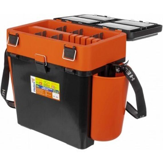 Ящик зимний Helios &quot;FishBox&quot; (19л) оранжевый