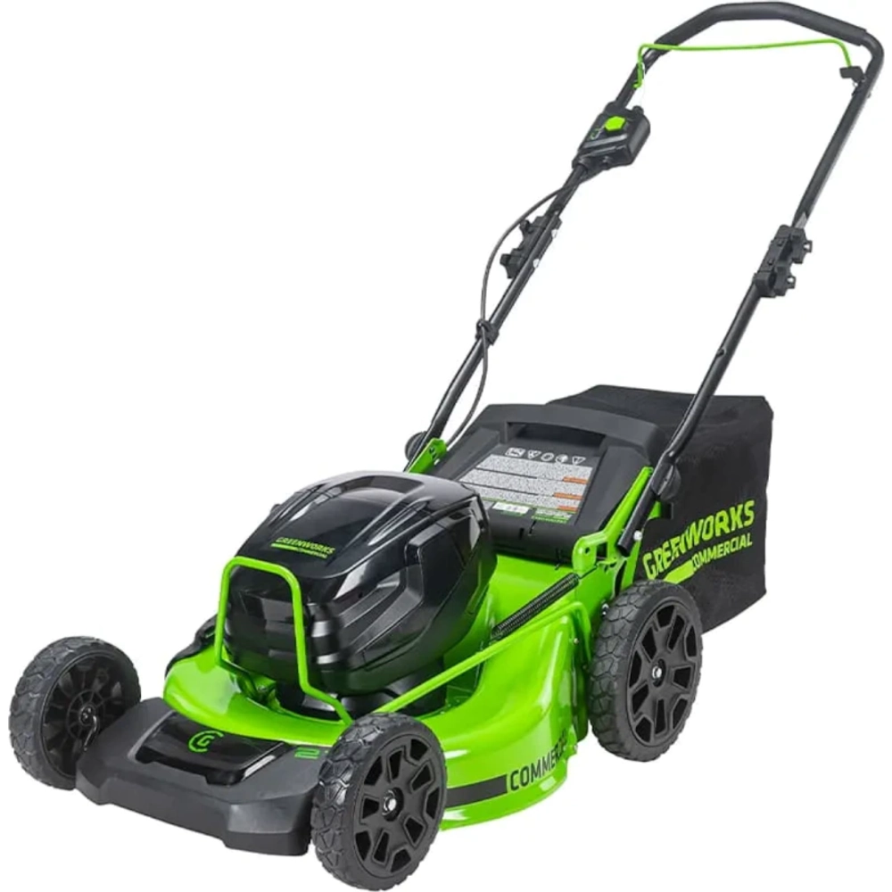 Газонокосилка аккумуляторная Greenworks GC82HPLM51 82В (1 x 5 Ач, ЗУ) нож 51 см, 2518907UB