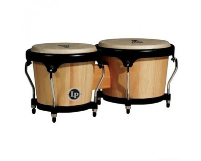 Latin Percussion LP 500-AW Aspire Bongo Kit Natural/Black комплект бонго 6-3/4"- 8"