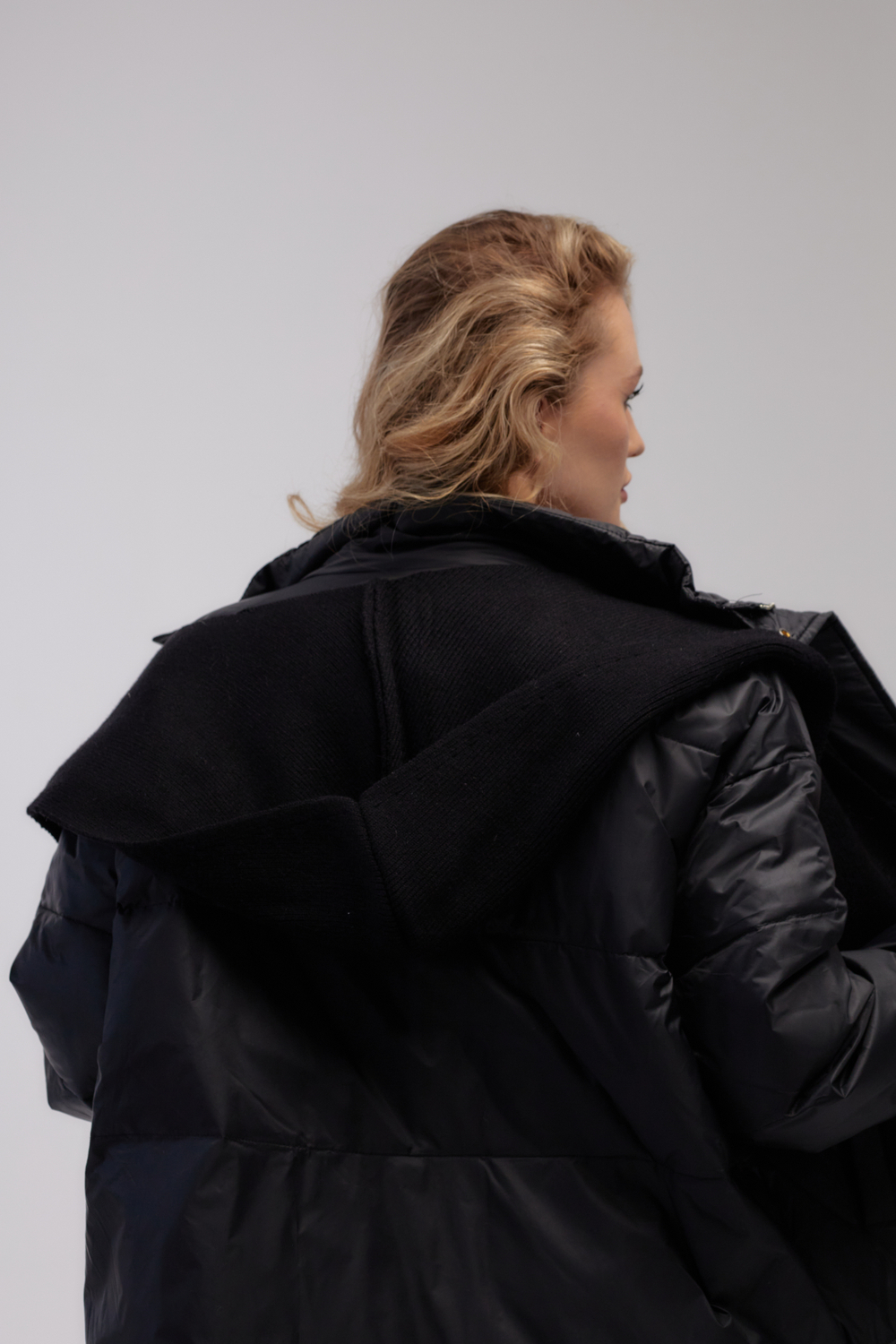 Куртка пух + шарф