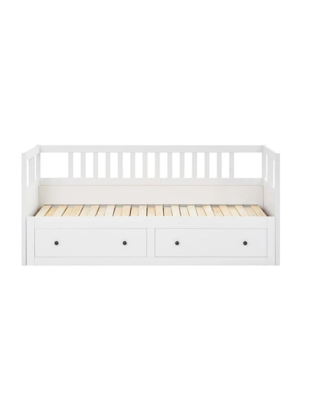 IKEA Кушетка-кровать раздвижная HEMNES, белая, 80*200/160*2000, КЫМОР (ИКЕА ХЕМНЭС)(IKEA HEMNES)