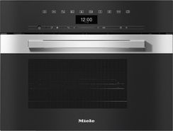 Встраиваемая пароварка с СВЧ Miele DGM 7440 EDST/CLST