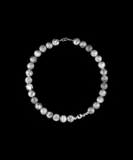 колье core из серой яшмы