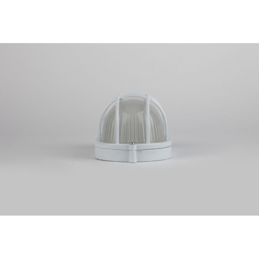 Светильник ЭРА НБП 04-60-002 Акватермо алюминий/стекло решетка IP54 E27 max 60Вт 212х105 овал белый термостойкий