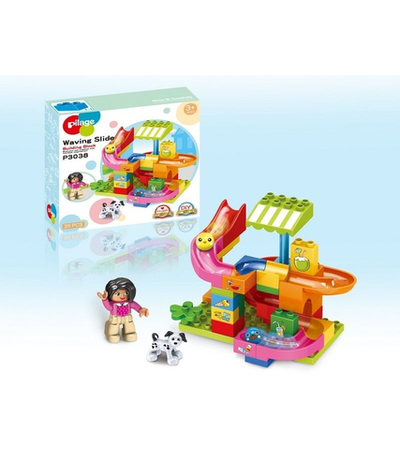 Конструктор Pilage Кафе-мороженое (35 деталей), лабиринт с шариками