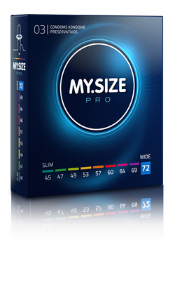 Презервативы MY.SIZE PRO размер 72 - 3шт