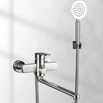 Смеситель для ванны, Frap, с картриджем, нерж, F22805