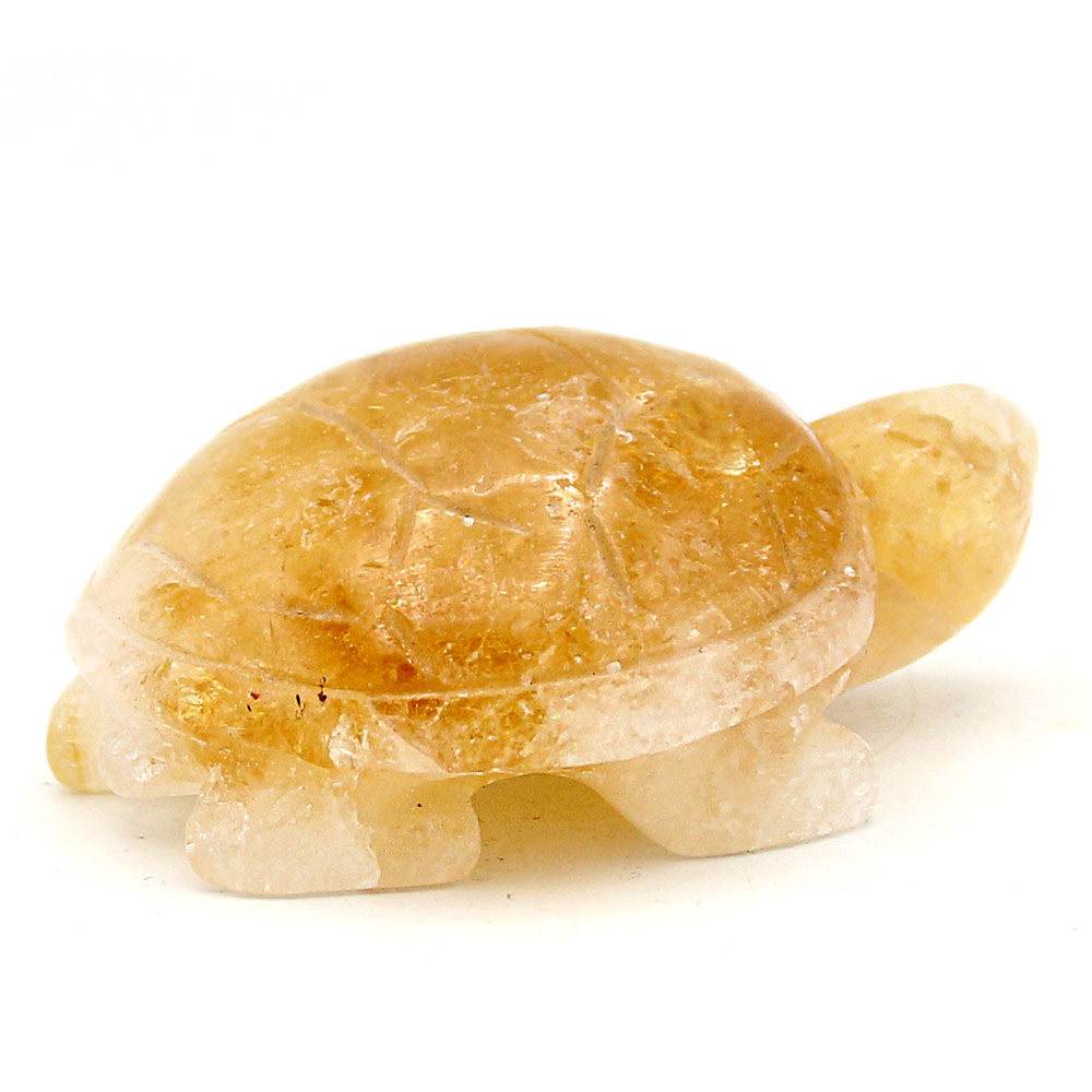 Черепаха "Настурция" цитрин