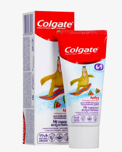 ЗУБНАЯ ПАСТА COLGATE ДЕТСКАЯ АРБУЗ 6-9ЛЕТ 60МЛ