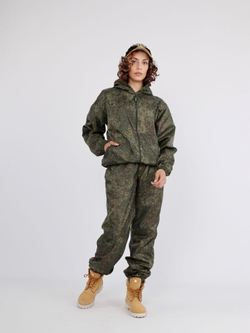 Костюм для активного отдыха Prival Ветровлагозащитный, женский, кмф Пиксель