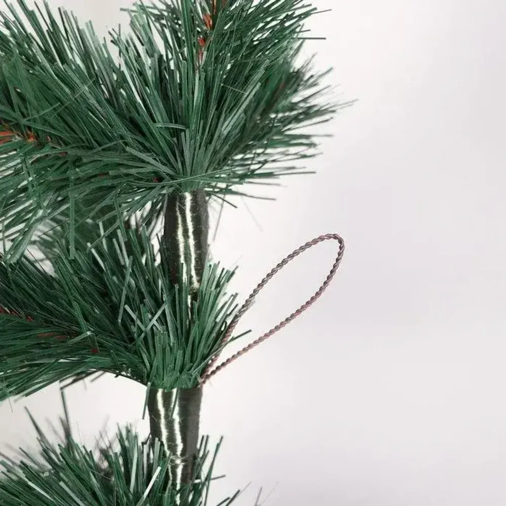 Ель-половинка зеленая настенная-подвесная от 60см до 120см