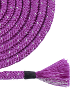 Нейлоновая скакалка для художественной гимнастики Cinderella Lurex Purple, 3м