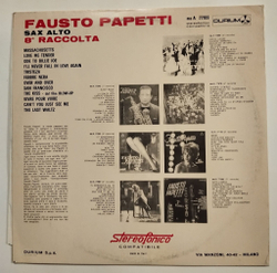 Винтажная виниловая пластинка LP Fausto Papetti 8a Raccolta (Italy 1968)