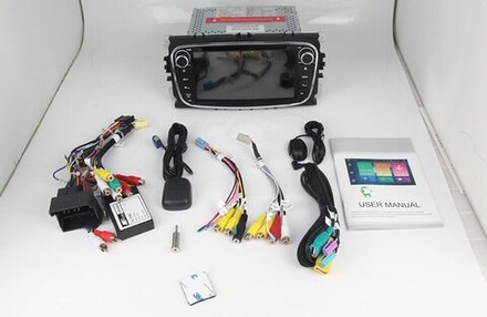 Универсальная магнитола для Ford - Carmedia MKD-7028B-P6 на Android 10, 6-ТУРБО ядер, 4ГБ-64ГБ