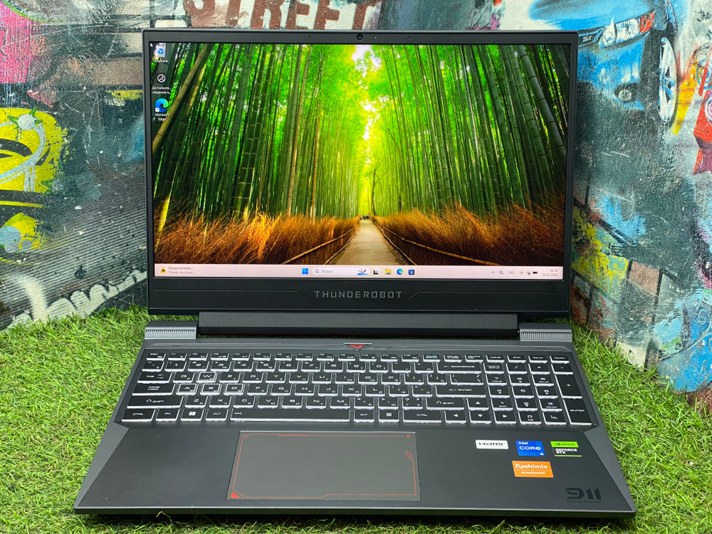 Игровой ThundeRobot 15' i5-12450H/RTX 4050 6GB/IPS 165 Гц/16GB/512GB/ 911 X Wild Hunter G2L[JT009500ERU]/Windows 11