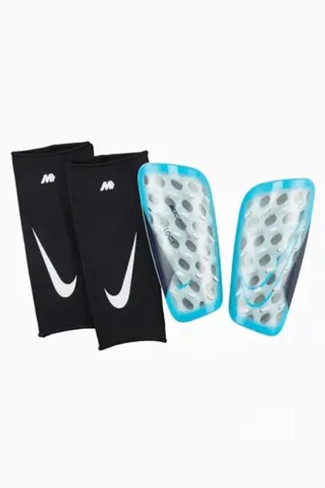Футбольные щитки Nike Mercurial FlyLite SuperLock - голубой