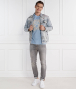 Футболка JAPANESE IDEOG GUESS - голубой(M4GI22 K8FQ4)