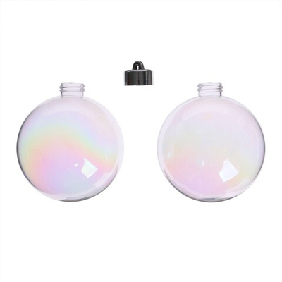 Новый год! Заготовка - подвеска 2 части «Шар со съёмной пуцкой» D собранного: 8 см, цвет перламутр