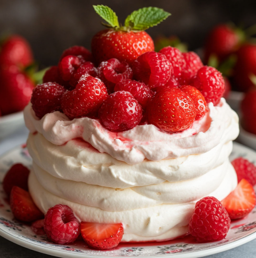 ЮНЫЙ КОНДИТЕР - курс для подростков 13-17 лет: меренговый рулет и Павлова