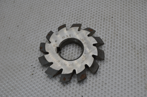 Фреза модульная М3,5 №6 (Р6М5К5) z=12