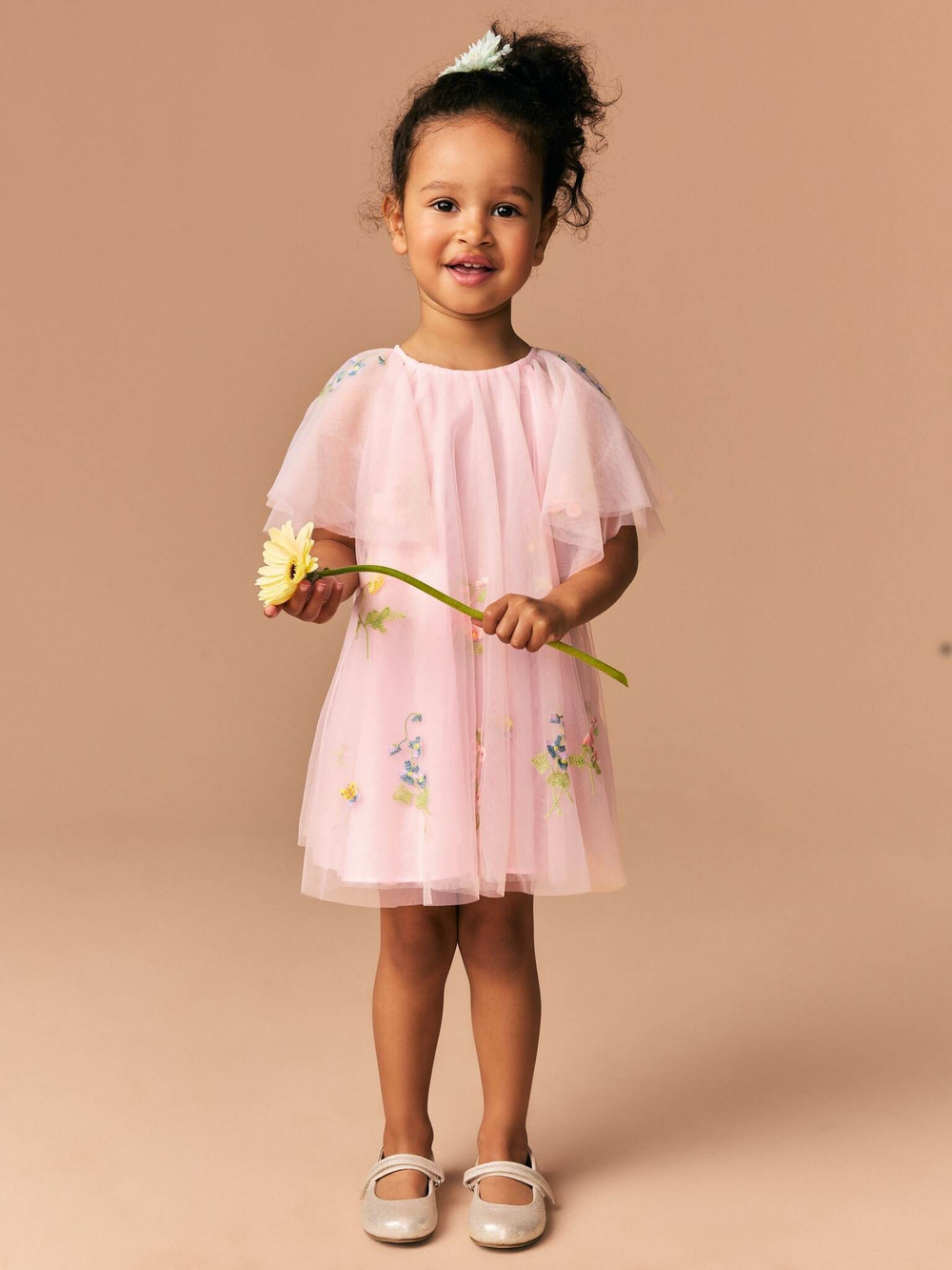 Платье для девочки Next E79-561, Розовый