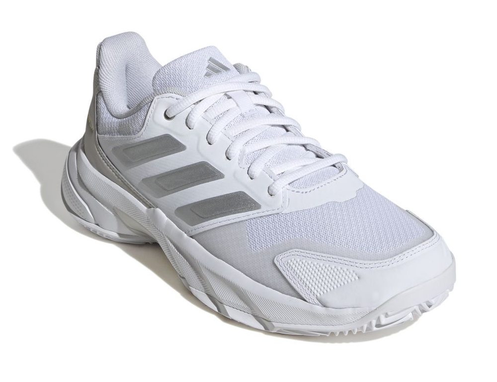 Женские теннисные кроссовки Adidas CourtJam Control 3 W Clay - White