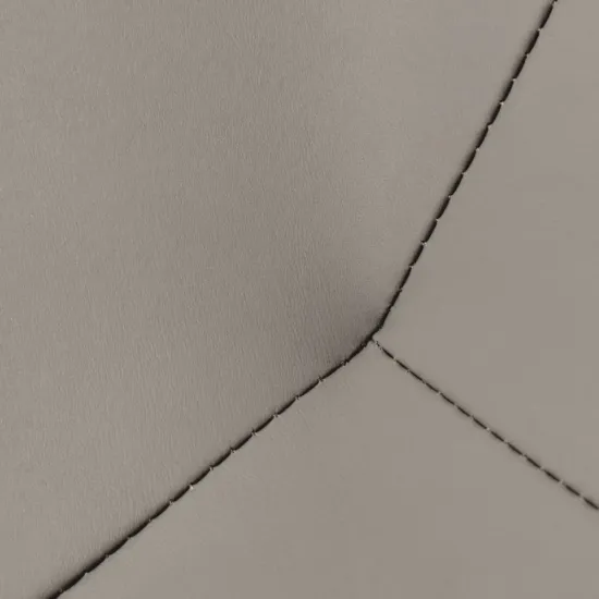 Кресло HUG светло-серый, экокожа, шенилл