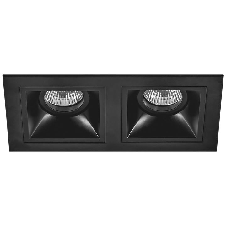 Комплект из светильников и рамки Lightstar Domino Quadro (214527+214507+214507) D5270707