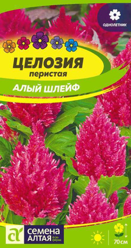 Целозия перистая Алый шлейф
