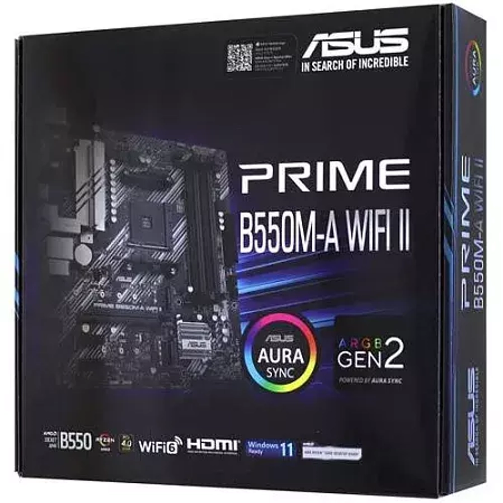 Материнская плата ASUS (Prime B550M-A WIFI II)