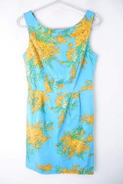 Платье Oodji с цветами 42 размер