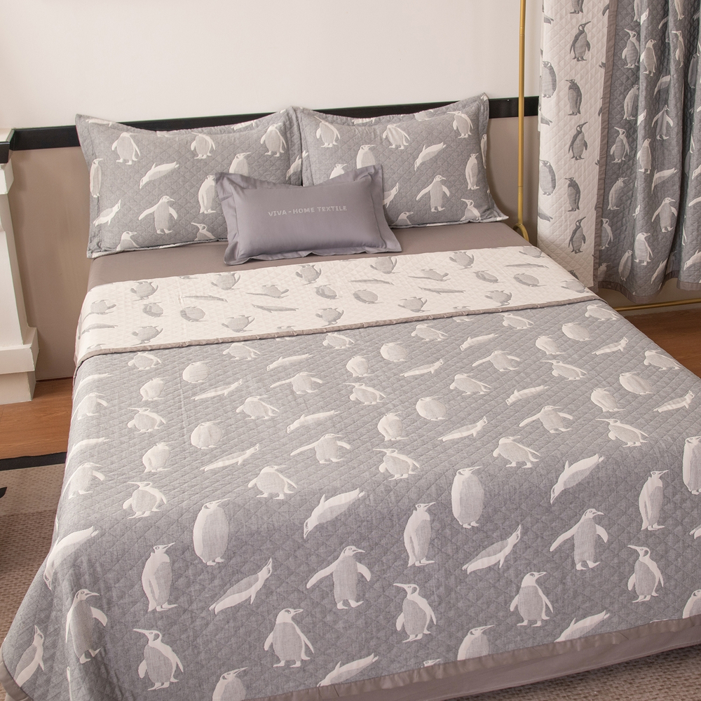 Комплект постельного белья Сатин Aurora Veil/Вуаль Авроры с Покрывалом AV001