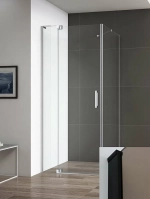 Душевой уголок Cezares Slider 100х80 SLIDER-AH-1-80-100/110-BR-NERO стекло бронза тонированное/профиль черный матовый